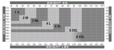 Solidea Silver Wave Long 6XXL Size Chart